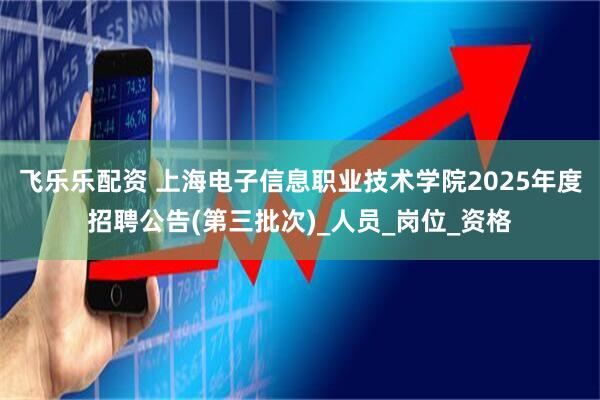 飞乐乐配资 上海电子信息职业技术学院2025年度招聘公告(第三批次)_人员_岗位_资格