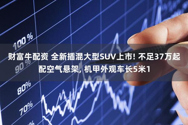 财富牛配资 全新插混大型SUV上市! 不足37万起配空气悬架, 机甲外观车长5米1